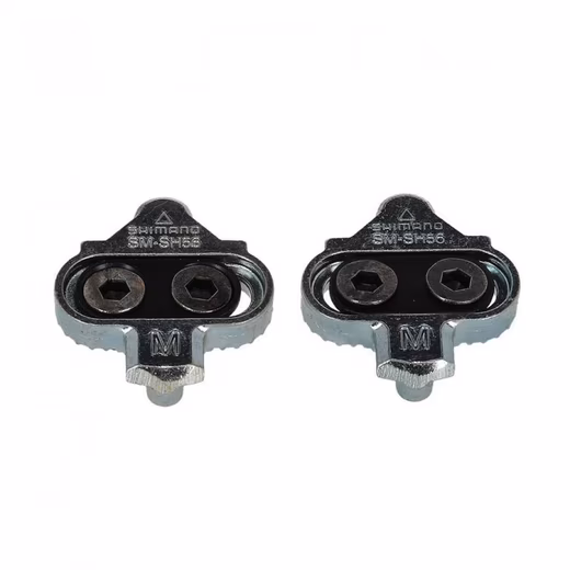 Bicycle Pedals Shimano SPD Cleats Plate Set SM-SH56 with Screws