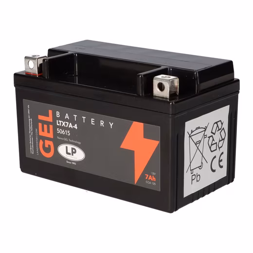 Battery 12V 7Ah for Motorcycle Starting Battery MG LTX7A-4 Lead Acid Batteries - Image 6