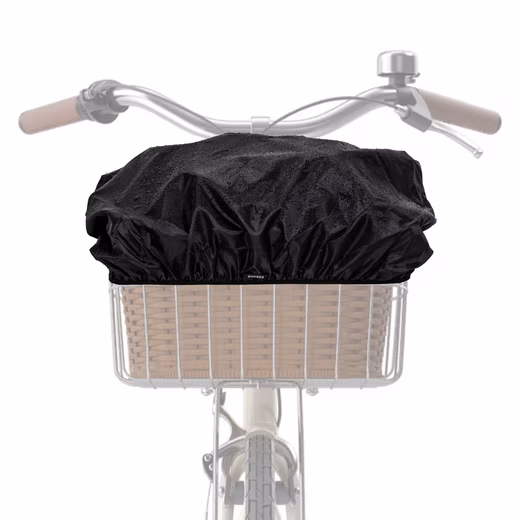 Bicycle basket 1x Bicycle basket Rain cover Black Cover