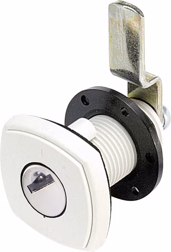 Multifunctional lock Safe-tec square flap lock with anti-rotation device - Version: