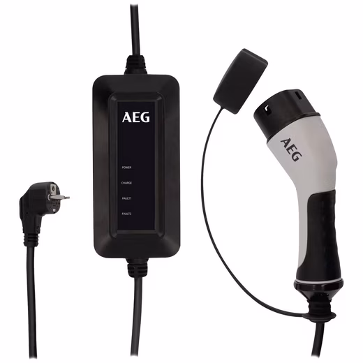 AEG Mobile Electric Car Charging Station Type 2 16 A 3.6 kW