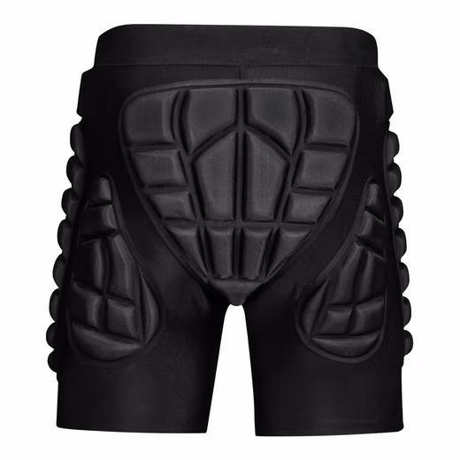 Protective trousers with padded 3D hip pads for men and women, hip protection shorts Elastic and breathable, for skiing, cycling, and skating.