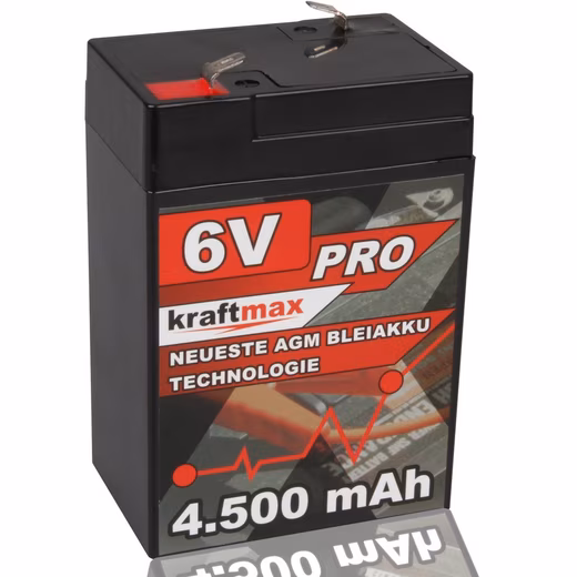 Industrial Pro Lead-Acid Battery [ 6V / 4.5Ah ] AGM High-Performance Lead-Acid Battery Lead-Acid Batteries