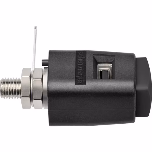 Battery Terminal Clamp Schützinger SDK 504 / SW Quick Pressure Clamp Black 16 A 1 pc.