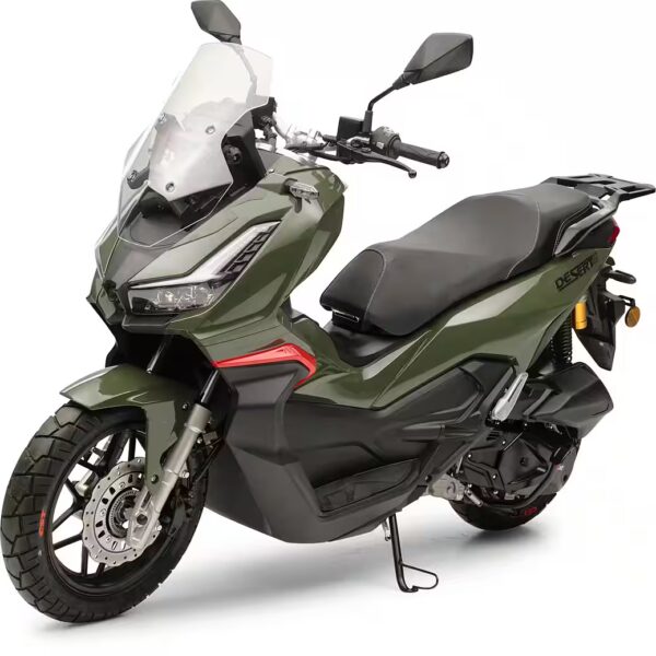 QS125 ADV Green Scooter