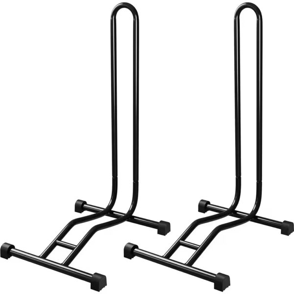 Bicycle holder 2 x bicycle stands - bicycle holder - steel - secure stand