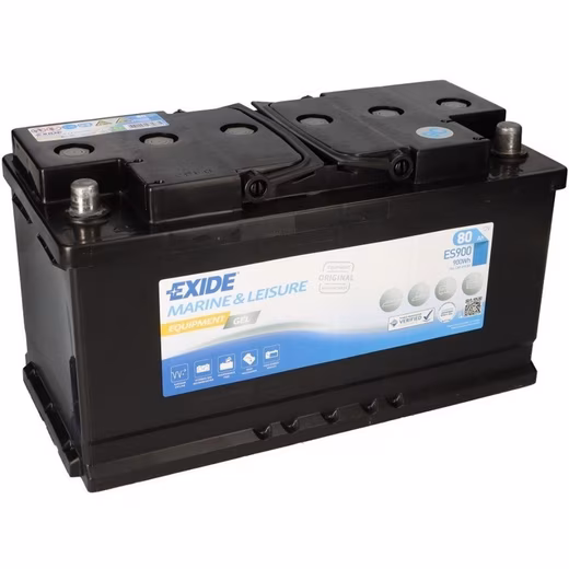 Exide Lead Gel Battery ES 900 replaces G80 12V 80Ah Lead Acid Batteries