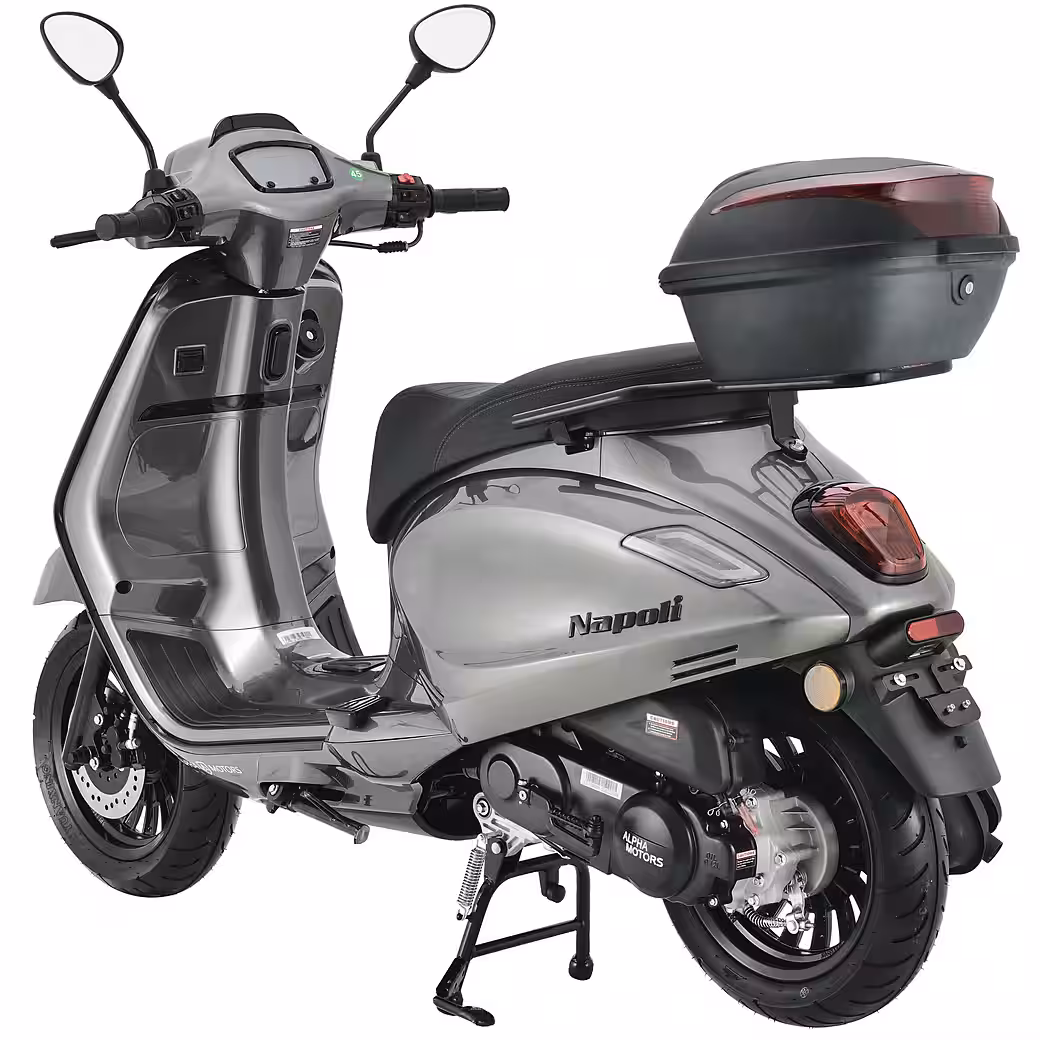 Napoli 50cc 45 km/h EURO 5 motor scooter (with top case) - Image 2
