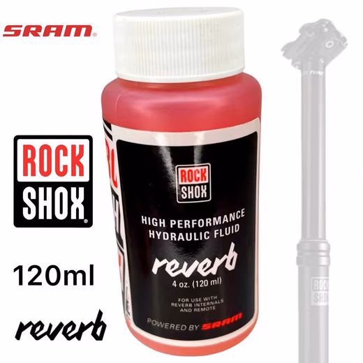 Bike Repair Stand Rock Shox, Reverb Seatposts Hydraulic Oil 120ml, 11.4315.021.070