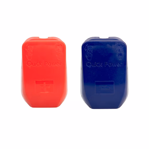 Battery Terminal Clamp Battery Terminals Clip Fix Battery Terminal Clamps Car 12V Pos/Neg Red/Blue