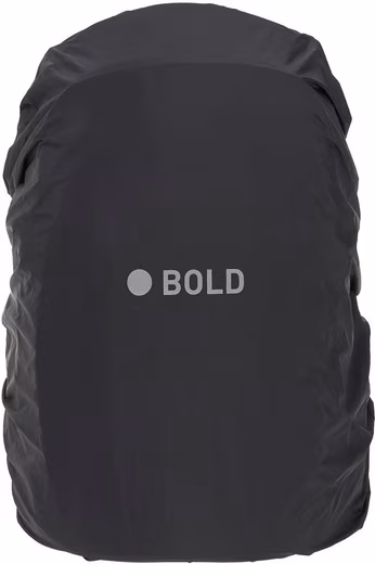 Backpack rain cover Bold, black
