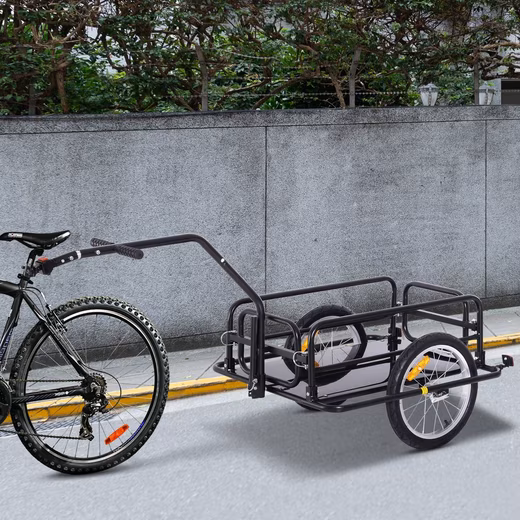 Bicycle cargo trailer, transport trailer, handcart