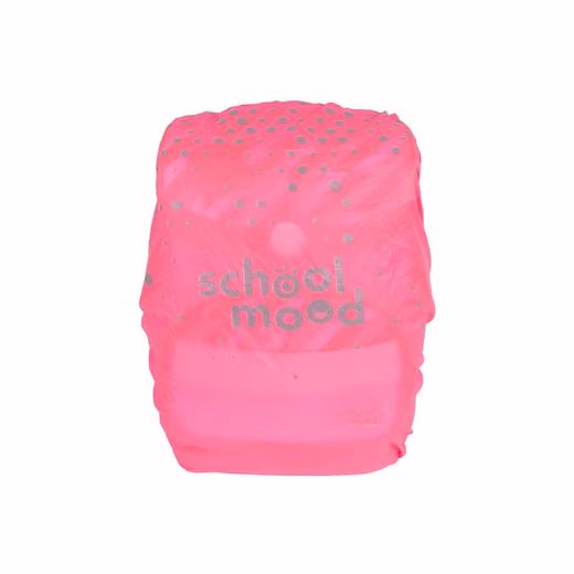 Backpack rain cover, neon pink