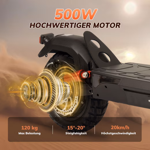 10-inch electric scooter with road approval (ABE), foldable, max. 60km - Image 4