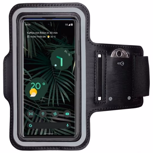 Phone case with sports armband for Google Pixel 6 Pro, fitness case, wristband
