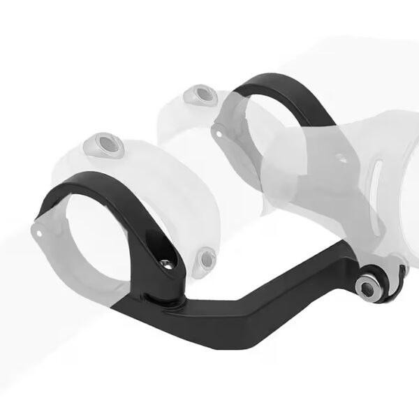 Bicycle light mount for front headlight, handlebar mount, 31.8mm light bracket