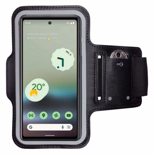 Phone case with sports armband for Google Pixel 6a - sports fitness armband - running case