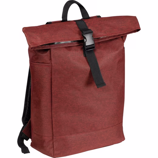 Bicycle backpack, courier backpack / courier bag / color: red
