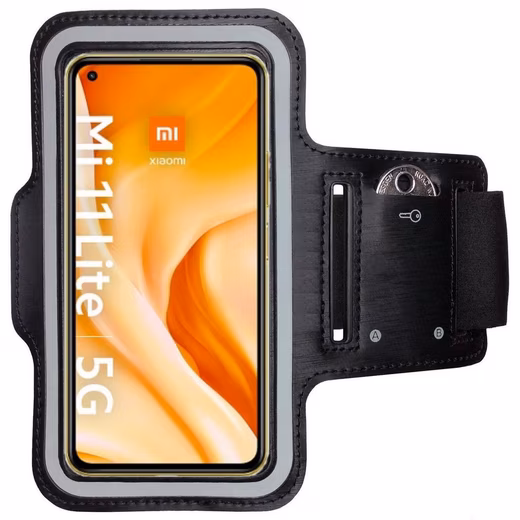 Phone case with sports armband for Xiaomi 11 Lite 5G NE/Mi 11 Lite 5G