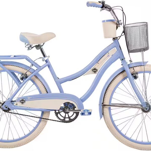 Youth bike deluxe 24-inch bike, blue