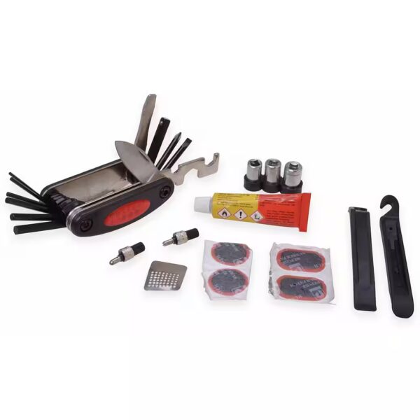 FILMER bicycle tool set, bicycle repair kit 45017, 24-piece