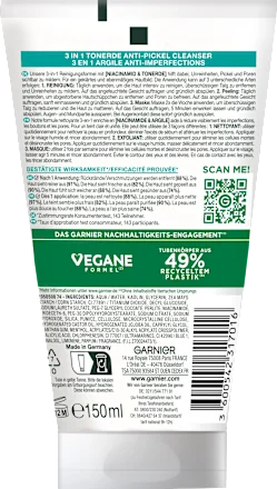 Salicylic Anti-Blemish 3-in-1 Cleansing Cream with Clay, 150 ml - Image 2