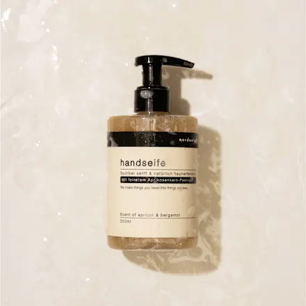 Liquid soap Apricot & Bergamot, 300 ml - Image 4
