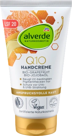 Q10 hand cream with SPF 20, 75 ml