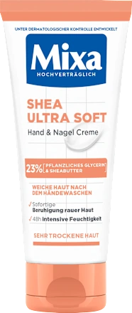 Shea ultra soft hand and nail cream with glycerin, 100 ml