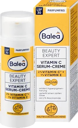Serum Beauty Expert Vitamin C Serum Cream SPF 30, 50 ml