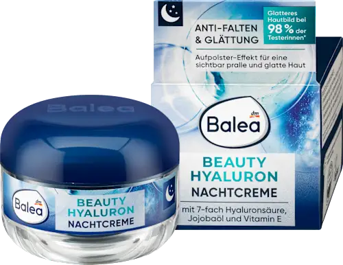 Night Cream Anti-Wrinkle Beauty Hyaluronic Acid, 50 ml