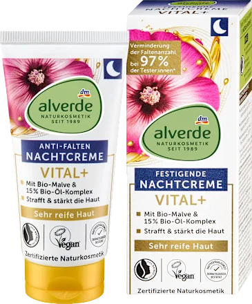 Anti-Wrinkle Night Cream Vital+ Oil Complex, 50 ml