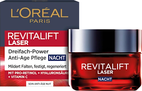 Anti-age night cream Revitalift Laser X3, 50 ml
