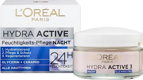Night cream Hydra Active 3, 50 ml