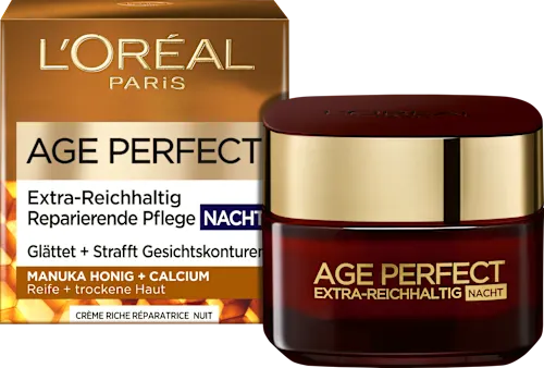Night Cream AGE PERFECT Extra Rich Manuka Honey, 50 ml