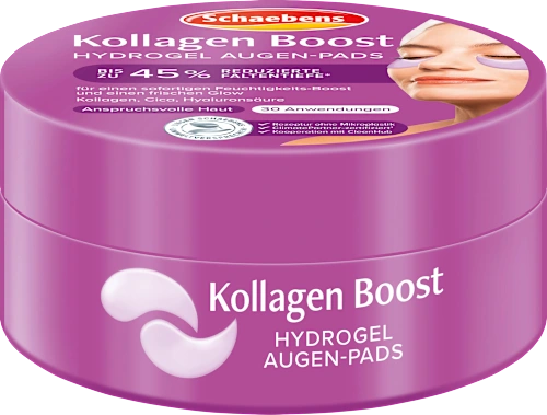 Hydrogel Collagen Boost Eye Pads, Pot (30 pairs), 60 pieces