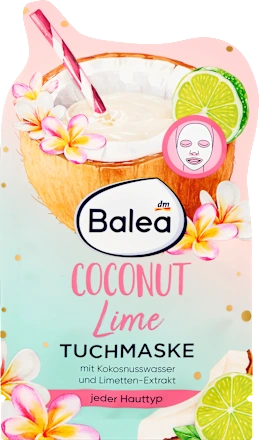 Coconut Lime Sheet Mask, 1 pc