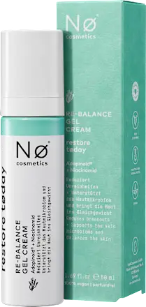 Facial cream gel Nø restore today Re-Balance, 50 ml