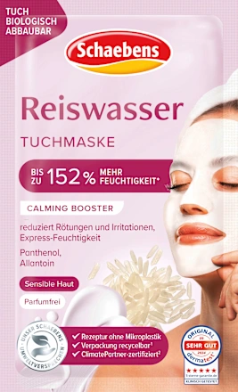 Rice water sheet mask, 1 pc.