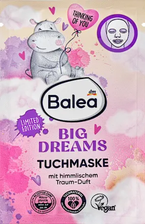 Sheet mask Big Dreams, 1 pc.