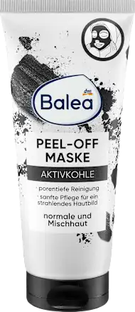 Peel-off face mask with activated charcoal, 100 ml