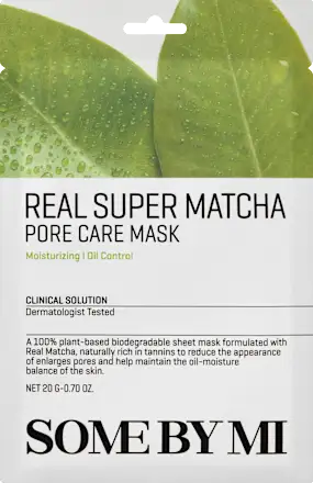Sheet mask Real Super Matcha Pore Care, 20 g