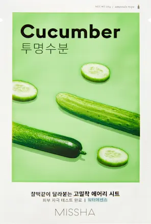 Cucumber sheet mask, 1 piece