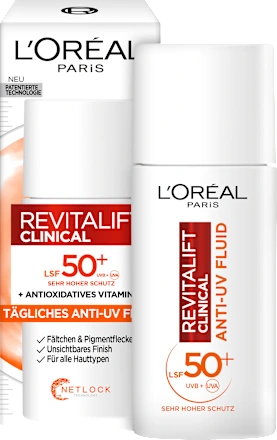 Revitalift Clinical facial fluid, Vitamin C, SPF 50+, 50 ml