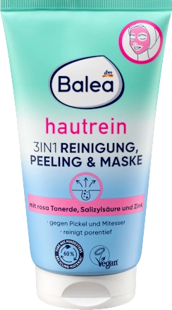 Facial cleanser, scrub & mask 3in1 for skin purification, 150 ml