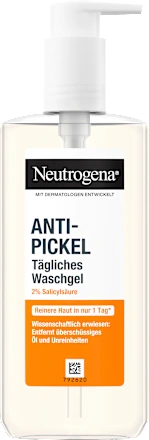 Anti-acne face wash gel, 200 ml