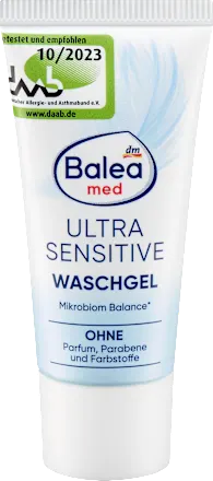 Ultra Sensitive Travel Size Wash Gel, 20 ml