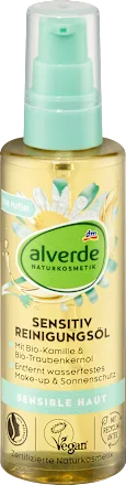 Sensitive Cleansing Oil with Chamomile & Grapeseed Oil, 100 ml