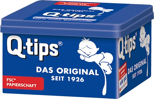Cotton swab box original, 206 pieces