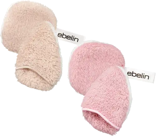Microfiber makeup remover pads, 2 pcs